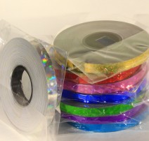 เทปตัดขอบ สีเลเซอร์ ขนาด 10 มิล 0