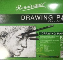 กระดาษวาดภาพ 100 ปอนด์ ขนาด A3 หน้าเรียบ 0