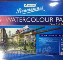 กระดาษวาดภาพ 100 ปอนด์ ขนาด A3 หน้าหยาบ 0