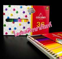สีไม้คอลลีนแท่งยาว 36 สี 0