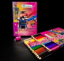 สีไม้แท่งยาว มาสเตอร์อาร์ต 36 สี 0