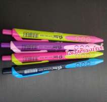 ปากกาน้ำเงิน A-line Soft Ink 1858 0