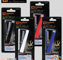 เครื่องเย็บกระดาษ ช้าง พร้อมลวดเย็บ เบอร์ 10 0